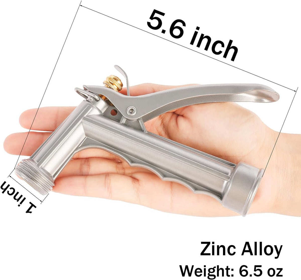 Laurel Gardenware Zinc Alloy Pistol Grip Hose Nozzle additional product photo