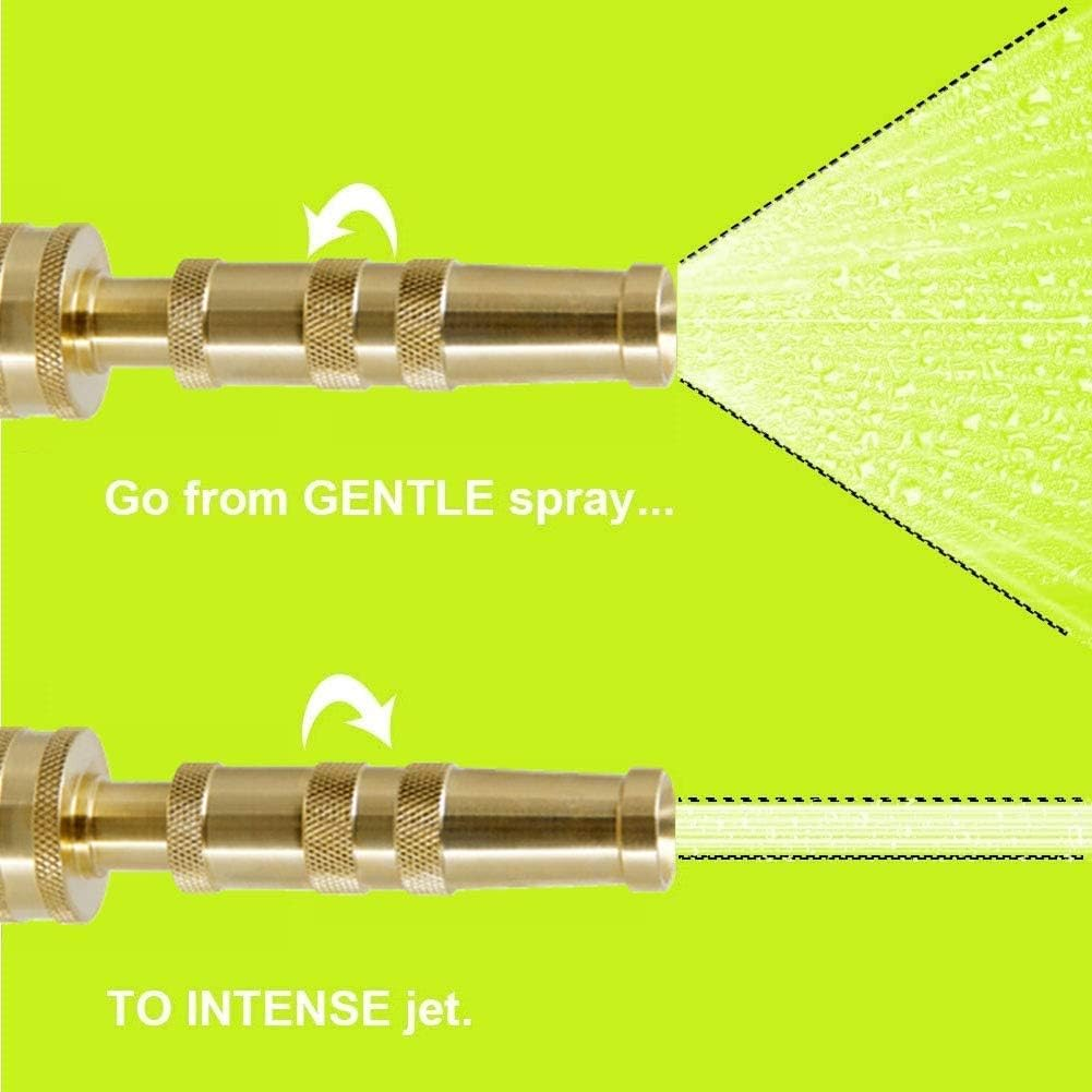 Laurel Gardenware Brass Adjustable Jet Nozzles with O-Ring Seals additional product photo