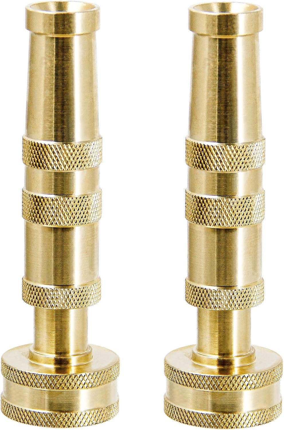 Laurel Gardenware Brass Adjustable Jet Nozzles with O-Ring Seals studio product photo