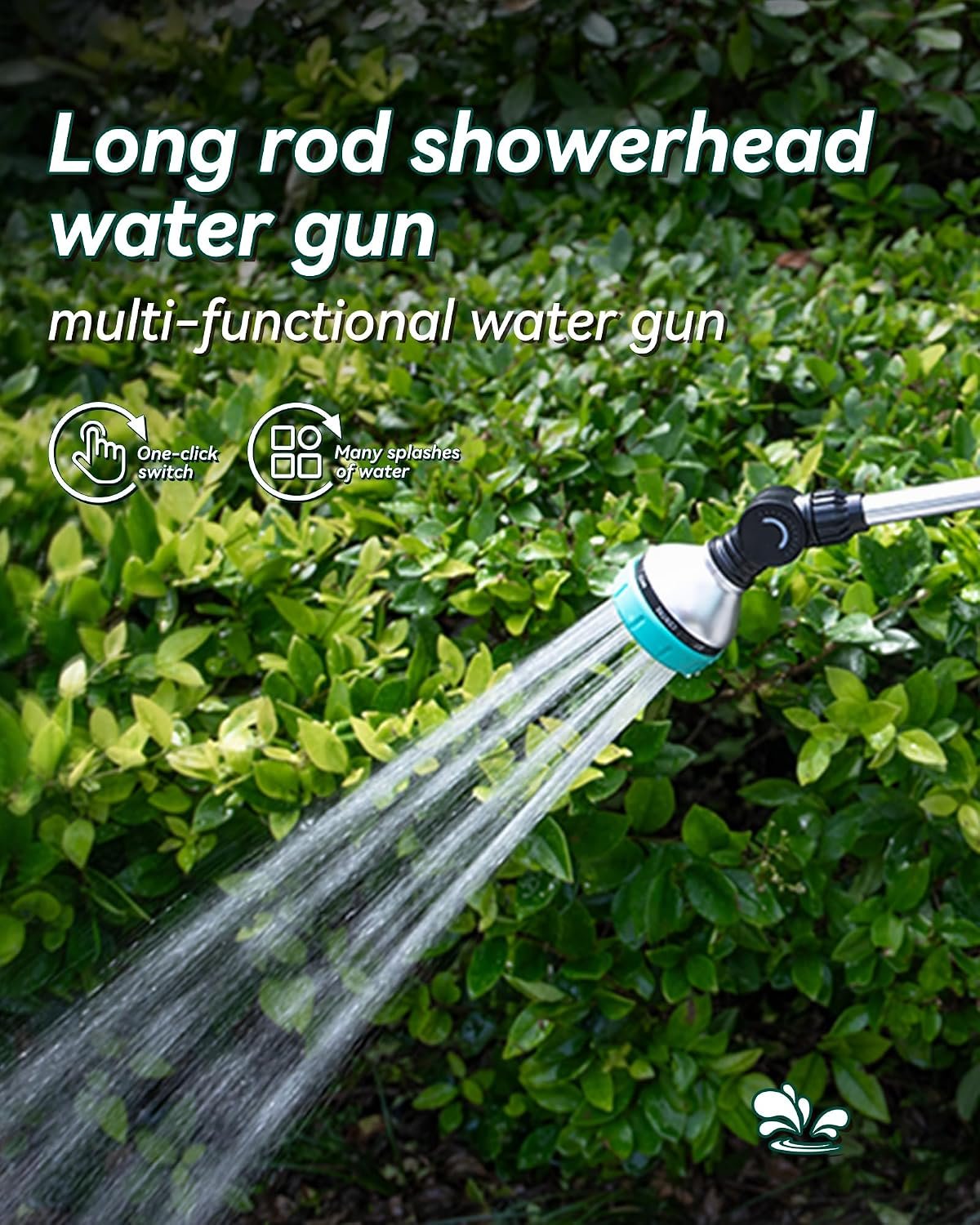 Laurel Gardenware Aluminum Thumb-Valve Watering Wand additional product photo