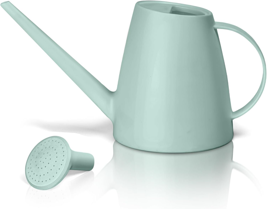 Laurel Gardenware Light Green Watering Can with Removable Shower Head studio product photo
